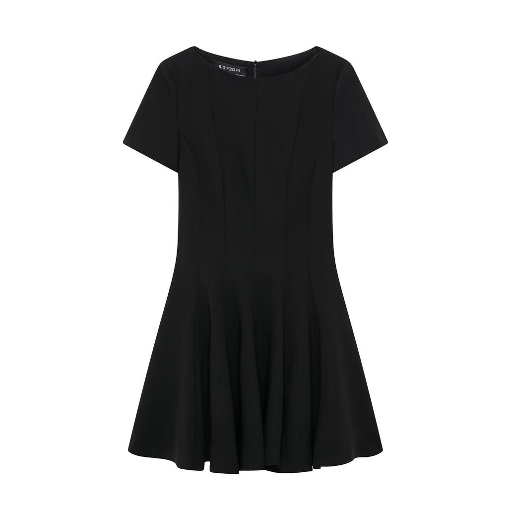 TAOP&ZA Damen Elegantes Mini-Kleid mit Rüschensaum - Frühjahrskollektion