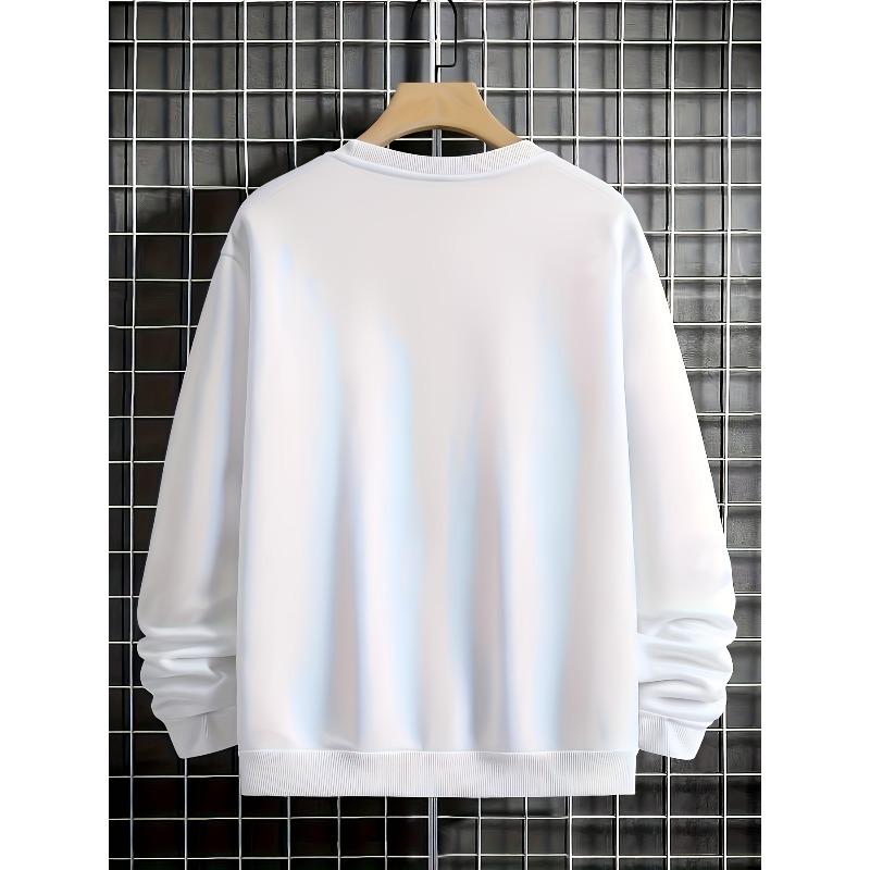 Europäische Größen Jungen Brooklyn Buchstabenprint Lässig Sportlich Herbst Winter Langarm Sweatshirt Warm Rundhalsausschnitt Oberteil Outdoor Teenager