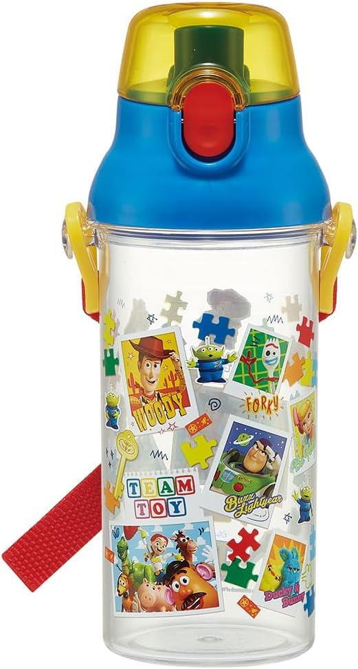 

Skater Water Disney Toy Story 24 Plastic Clear Bottle for Made in Bottle, 480ml, Design, Kids, Japan, PSB5TR-A