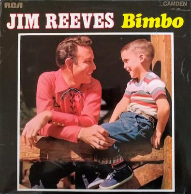 LP Record JIM REEVES - Bimbo CDM1080 RCA Camden 1970 UK Country Used