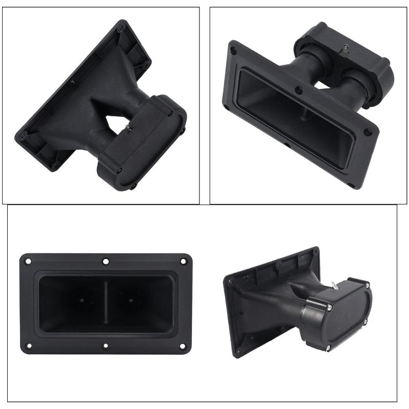 2Pcs Professional 150W Piezo Tweeters High Frequency Double Piezoelectric Horn Speakers for KTV and Stage