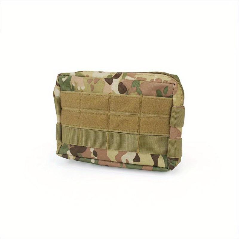 Camping Small Bag Multifunctional Camouflage Tactical Waist Bag EDC Outdoor Tool Pocket Tactical Medical First Aid Bag