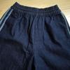 [USED] Adidas Navy Denim Pants, Jersey, DENIM JAPONA TP, Women's, Size S