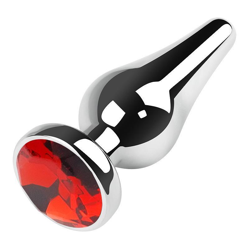 Metal Anal Sex Toys Trainer Jeweled Ass Anus Butt Plugs Anal Plug Butplug Aluminum Alloy Prostate Massage Unisex Sex Toy