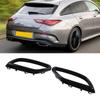 1 Pair Exhaust Tip Cover Trims 1184920200 Left Right Replacement For   CLA‑Class C118  ‑Line 2020 to 2024