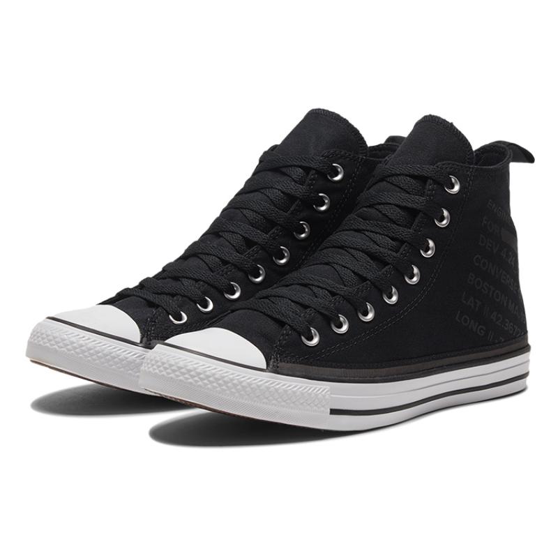 Converse Chuck Taylor All Star Comfortable & Stylish High-Top Espadrilles Unisex Black & White