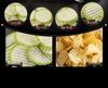 Multifunctional Vegetable Cutter: Potato Shredder, Grater, Slicer, Dicer & Wavy Radish Cutter.