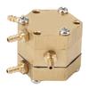 3mm Hexagonal Dental Water Pressure Regulator High Passability Copper Dental Water Valve for Dental