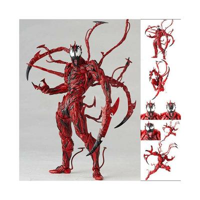 Carnage Czerwony Venom Spider-Man Yamaguchi Figurka Model Akcji Marvel Lalka dla Dzieci