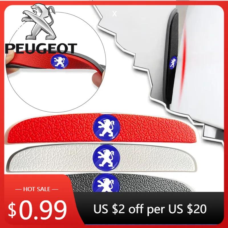 Car Sticker Car Door Anti-Collision Strip Rearview Mirror Protection Sticker For Peugeot 308 307 206 208 207 3008 508 407 2008 5