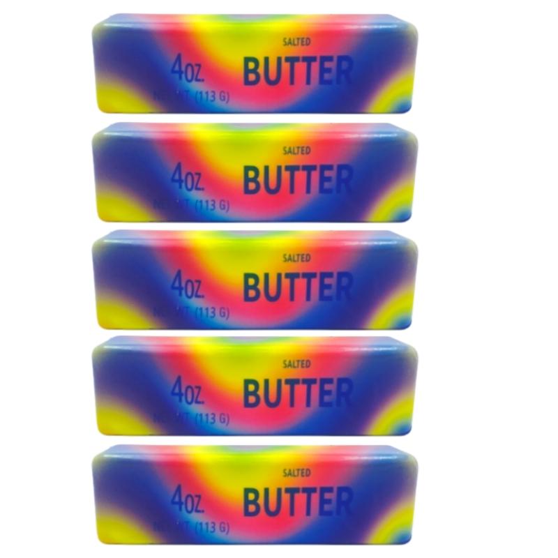 Soft Butter Stick Squeeze Slow Rise Stress Relief Toy Yellow Cheese Stick Fidget Toy Children'S Squeeze Ball Birthday Gift