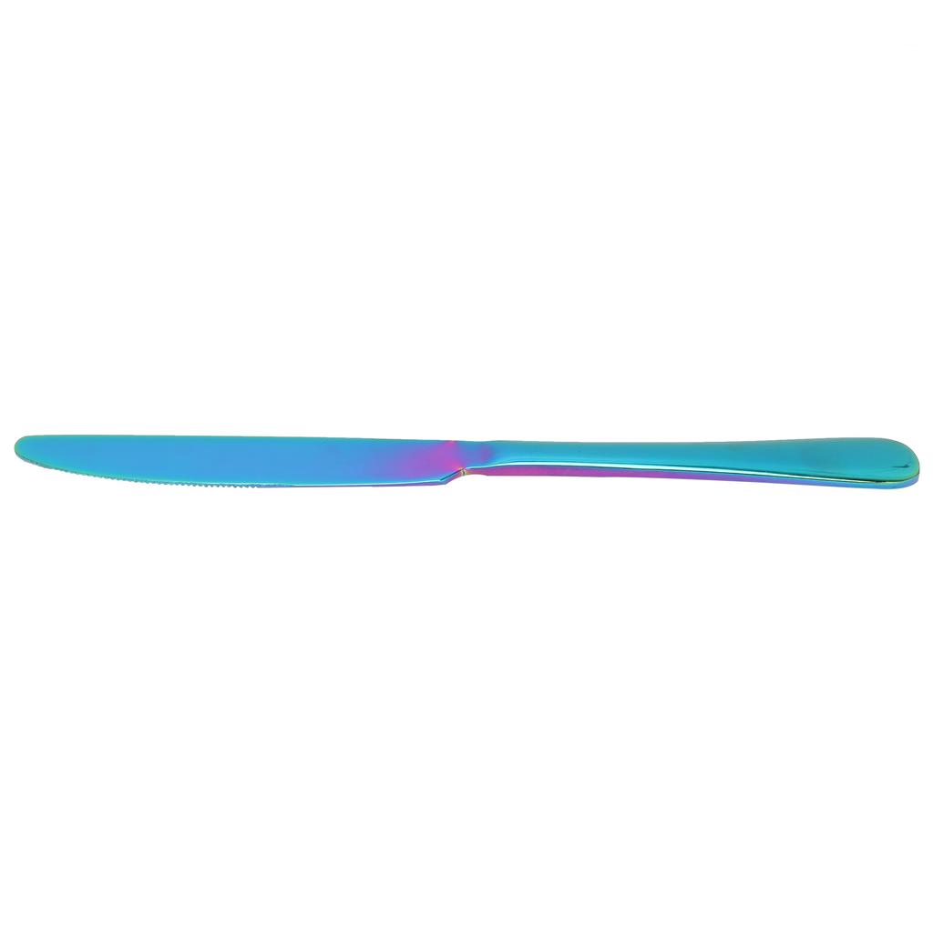 Stainless Steel Knife No BPA Kitchen Utensil Tableware for Home Restaurant WeddingColorful