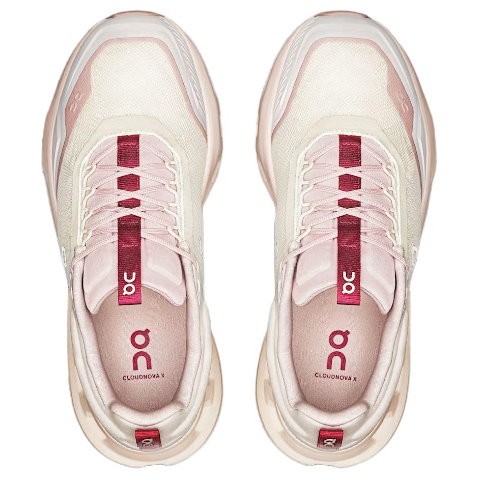On Cloudnova X Versatile Comfortable Breathable Running Shoes Women sneaker Light-Pink 3WE30413572