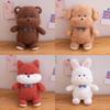 Bear Cute Puppy Rabbit Fox Plush Toy Cartoon Girl Sleep Companion Holiday Gift