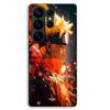 Phone Case - MANIACASE - Samsung Galaxy S26 Ultra - Silicone TPU - Naruto Uzumaki Pattern - Black