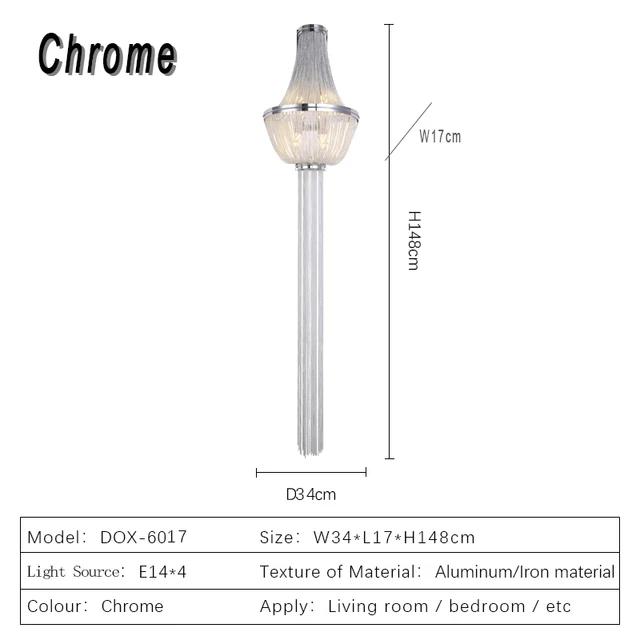 

Итальянский свет Роскошный ретро настенный светильник Гостиная Вилла Отель Проход Фон Креативный Декоративный Черный Кисточка Cold light серебряный