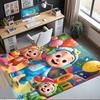 Cocomelon Printed Carpet Rug for Office Chair Living Room Bedroom Kitchen Room Decor Gifts
