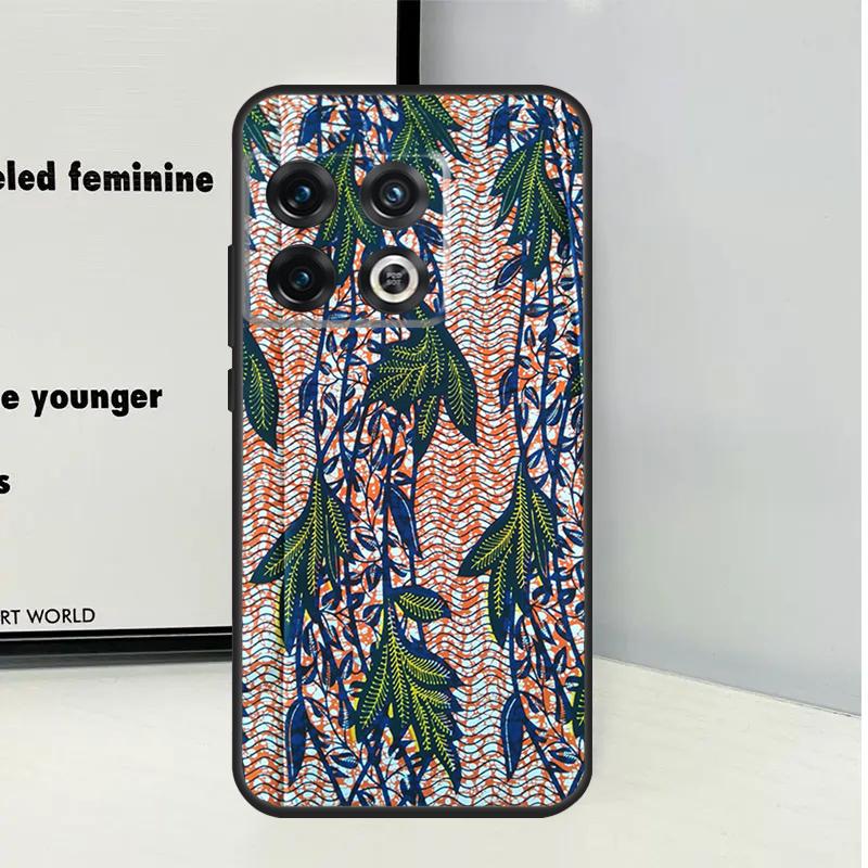 African Fabric Print For OnePlus Nord 5 CE 4 2 3 Lite N20 N30 Case For OnePlus 15R 13R 12R 13 12 11 10 Pro 10T 13T