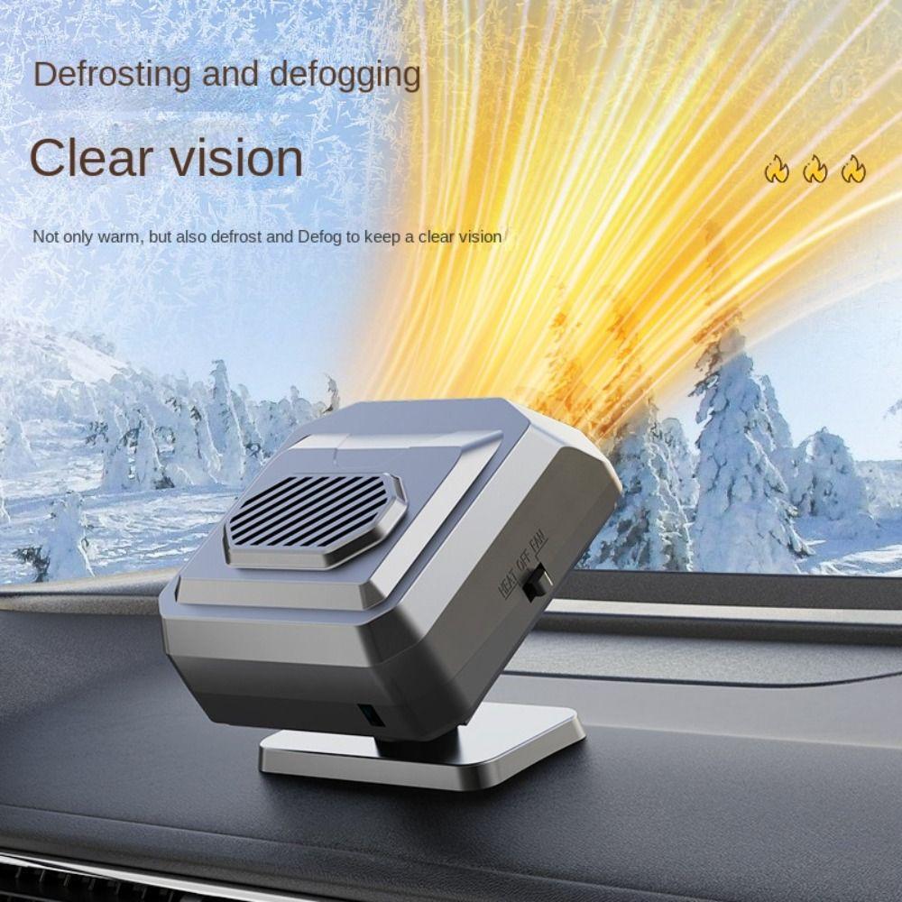 Convenient Electric Heating Fan 12V 150W Demister High Quality Anti-Fog Heater