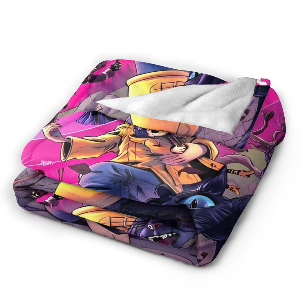 Coralines Plush Blanket Children  Flannel Throw Blanket For Couch Chair Warm Soft Custom DIY Quality Bedspread Birthday Gift