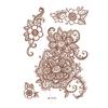 Beauty Sticker Vermilion Lace Tattoo Sticker Waterproof Tattoo Sticker