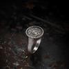 Herren Vintage Offener Lebensbaum Ring Handgefertigt Minimalistisches Statement Schmuckstück