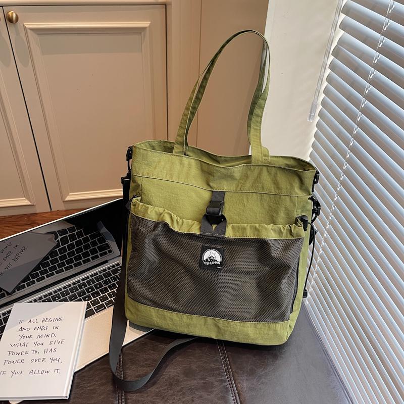Large Capacity Tote Bag Women's Handbag Student Class Shoulder Bag