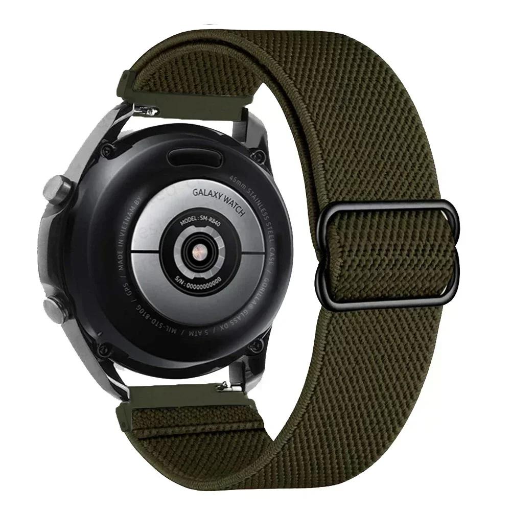 

22-мм спортивный нейлоновый ремешок для SUUNTO RACE S/VERTICAL/OCEAN Запасной браслет для SUUNTO 9 Peak DLC/PRO Эластичная петля Ремешок для часов 1PCS 22mm