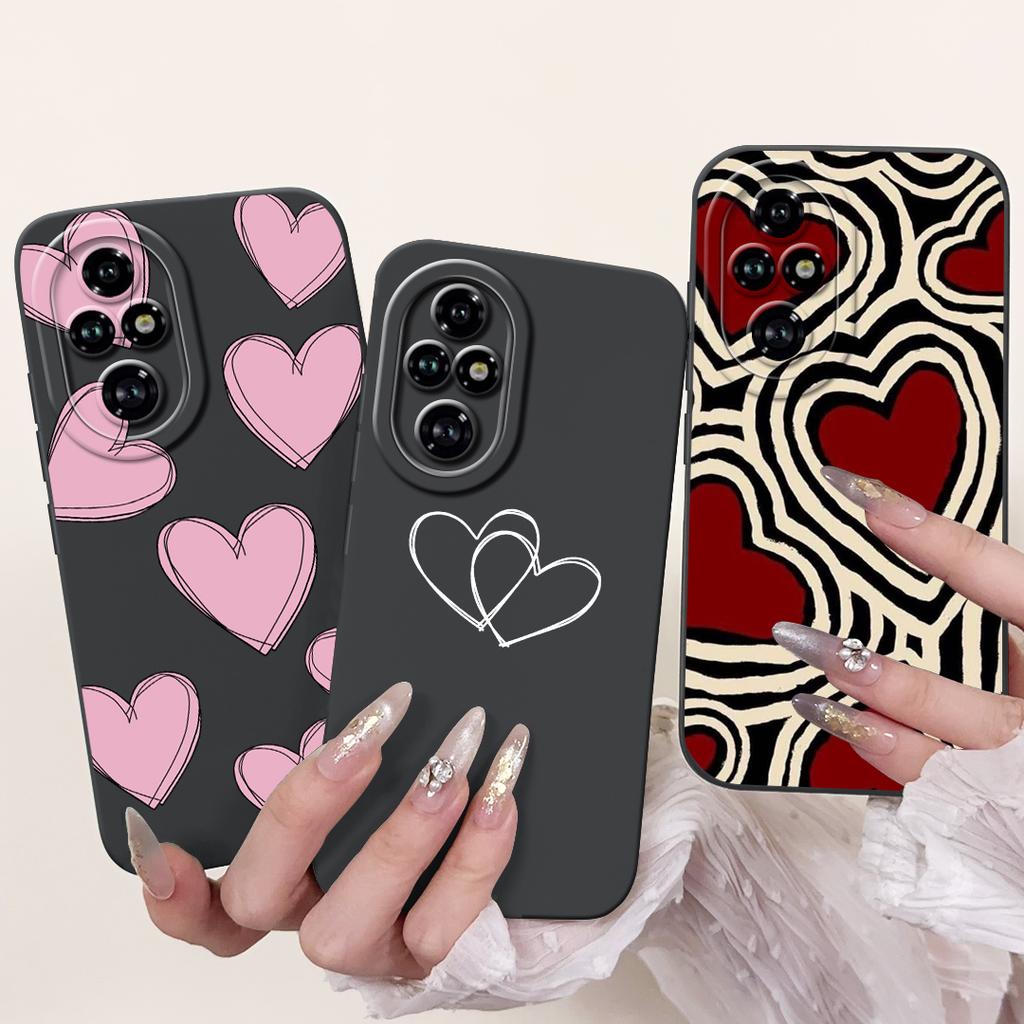 Für Honor 200 Pro 200 Lite Honor200 Hülle Abdeckung Weiches Silikon TPU Blume Schmetterling Girly Mode Malerei Honor 200Lite 200Pro