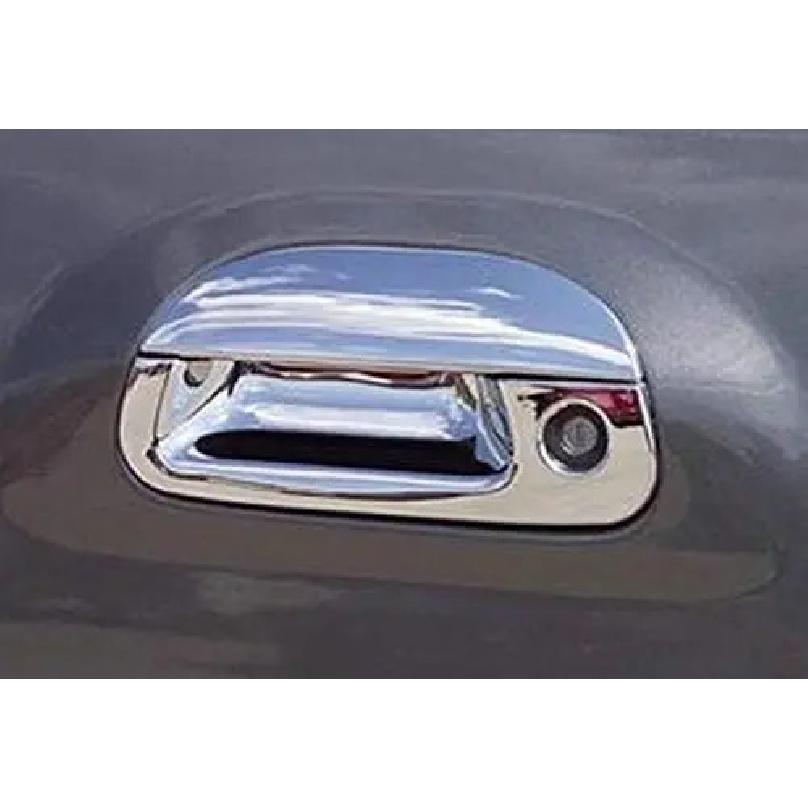 ABS Chrome Door Handle Covers and Tailgate Cover with Keyhole for 97-03 Ford F-150 2DR / 97-00 Ford F-250 2DR with 2 Keyholes