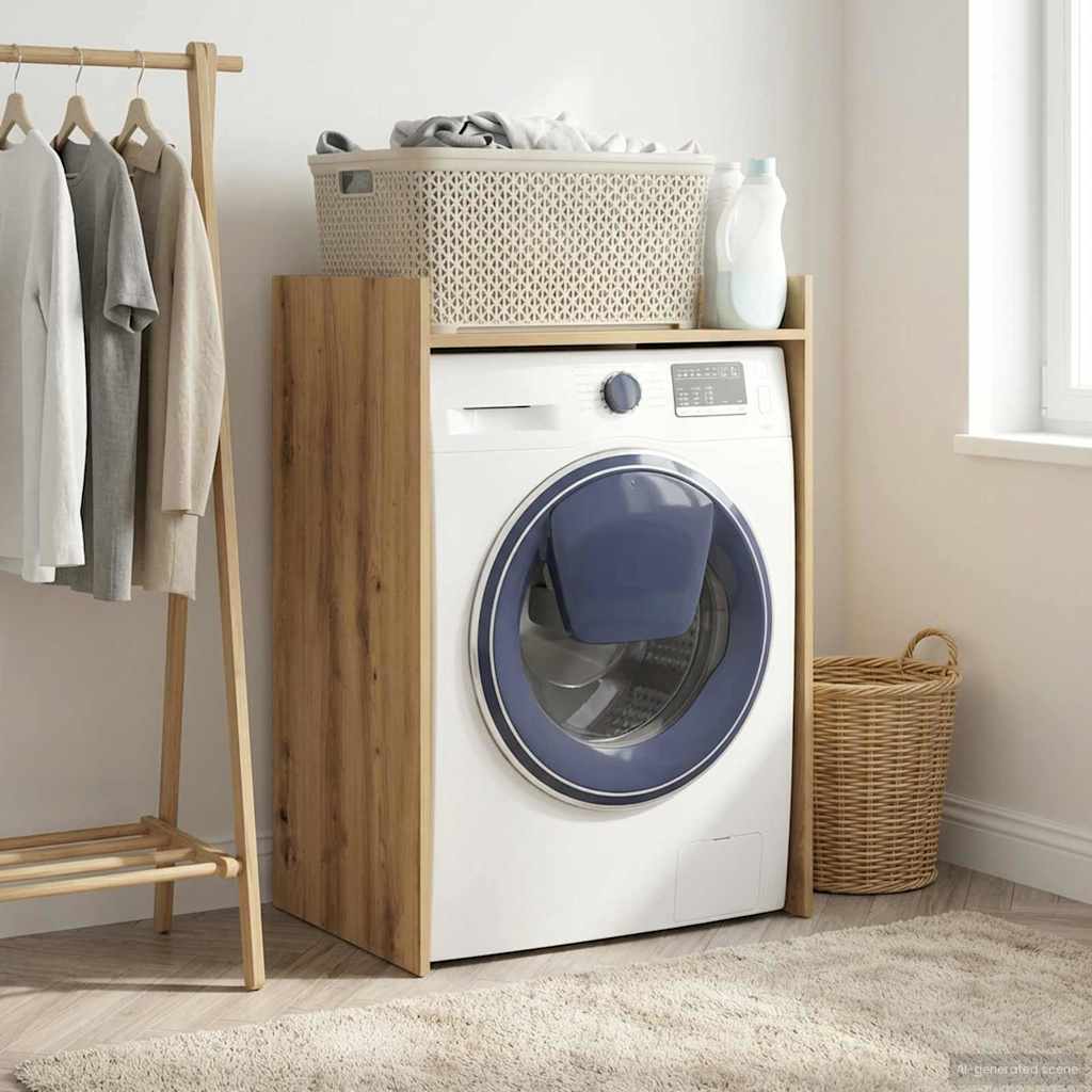 Washing Machine Cabinet Craft Oak 67.5 x 48 x 97 cm