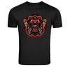 Samurai Totenkopf Helm Krieger Grafik T-Shirt Japanisches T-Shirt