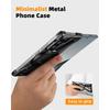 Frameless Case For Samsung Galaxy Z Fold 7 6 5 For Magsafe With 360°Rotating Magnetic Stand Metal Shockproof Protect Phone Cover