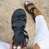 Fashion 2025 Summer New Platform Women Sandals Fad Casual Shoes for Woman Retro Slippers Classical Buckle Shoes Dress Sandalias De Mujer