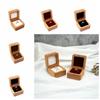 Velvet Wood Rings Box Exquisite Ring Earring Holder Earrings Display Tray  Valentines Day