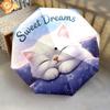 Parapluie de Pluie Motif Chat Endormi Mignon