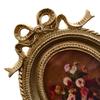 Retro Po Frame Gouden Coating Verweerd Fotolijst Hars Frame met Rococo Textuur
