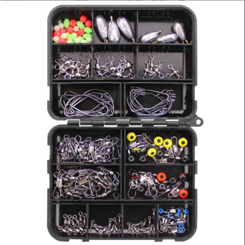 Fishing Accessories Kit Portable Tackle Box Fishing Kit Accessories Hooks Fishing Beads Tackle Box Durable Quality