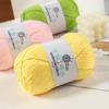 Milk Cotton Medium and Thick Wool 100g, Hand-woven No.1 Small Stick Needle Wool 10 Strands Woven Scarf Sweater DIY Baby Thread