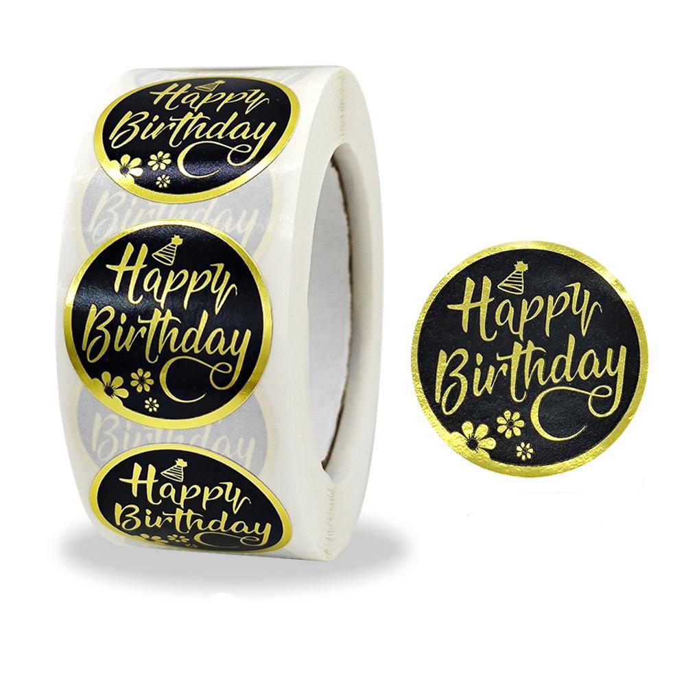 Custom Items Custom Label Sticker Happy Birthday Scrapbooking & Stamping X080