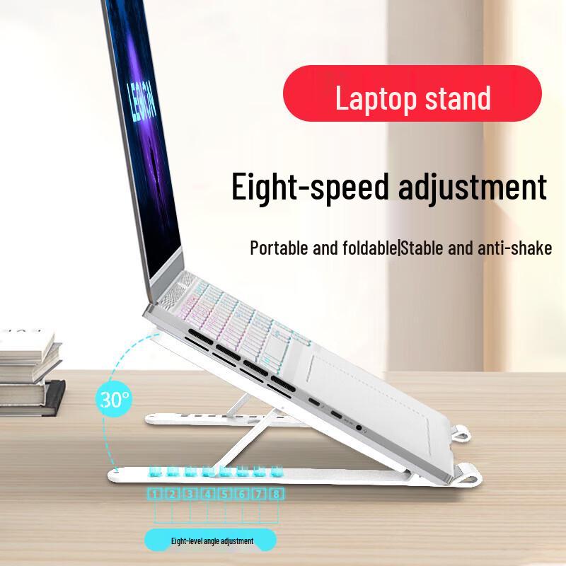 Lenovo X1 Foldable Laptop Stand with 8-Level Adjustment