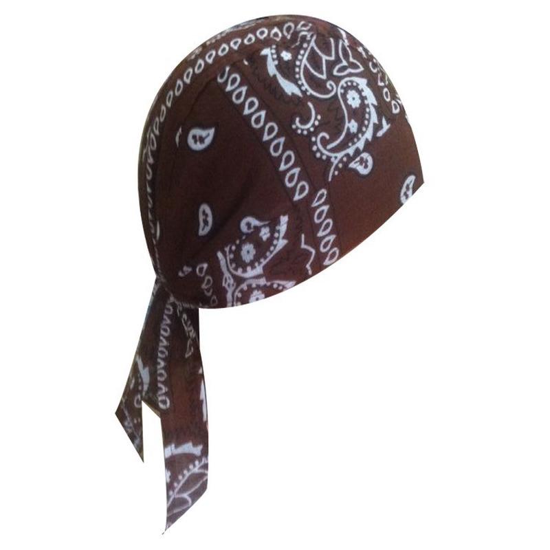 Motorcycle Wrap Biker Hat Do Web Bandana Doo Rag Du Head Skull Cap XL Size Great