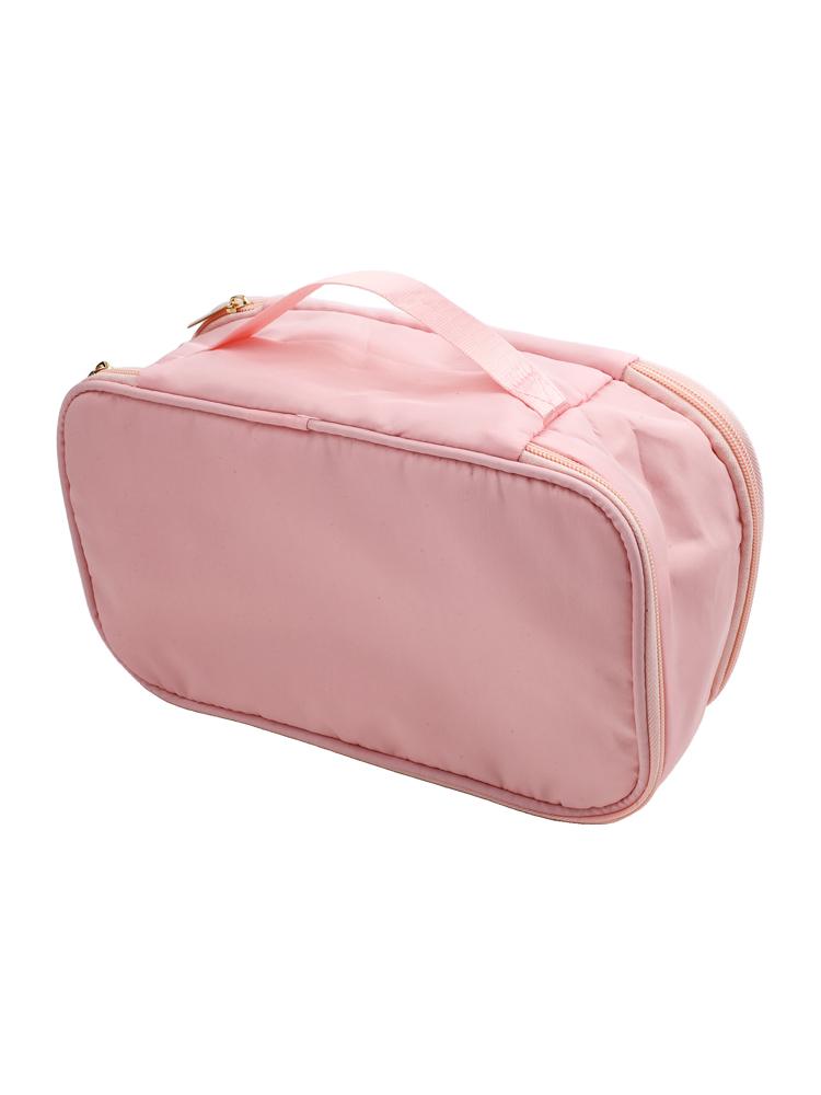 Business Trip Storage Pink Portable Organization Portable Storage Travel Accessories Pouch Spacious Design For Essentials