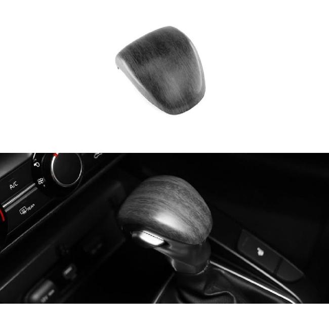 Carbon Fiber Style ABS Car Gear Shift Knob Cover Trim - Shifter Lever Handle Protective Sticker - Compatible with Kia Telluride 2020-2025, Sorento