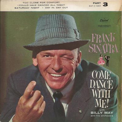7inch Record FRANK SINATRA, BILLY MAY & HIS ORCH - Come Dance With Me (Part 3) EAP31069 Capitol Records 1959 UK Jazz Used
