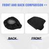 Unifizz Black PU Leather Car Center Console Cover Armrest Protector Cover Pad Replacement for Honda Accord 9th 2013-2017 Black Stitches Arm Rest