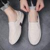 Fashion Man's Canvas Shoes Summer Lightweight Breathable Men Flats Shoes Loafers Lazy Linen Cloth Casual Walking Footwear Zapatos Hombre
