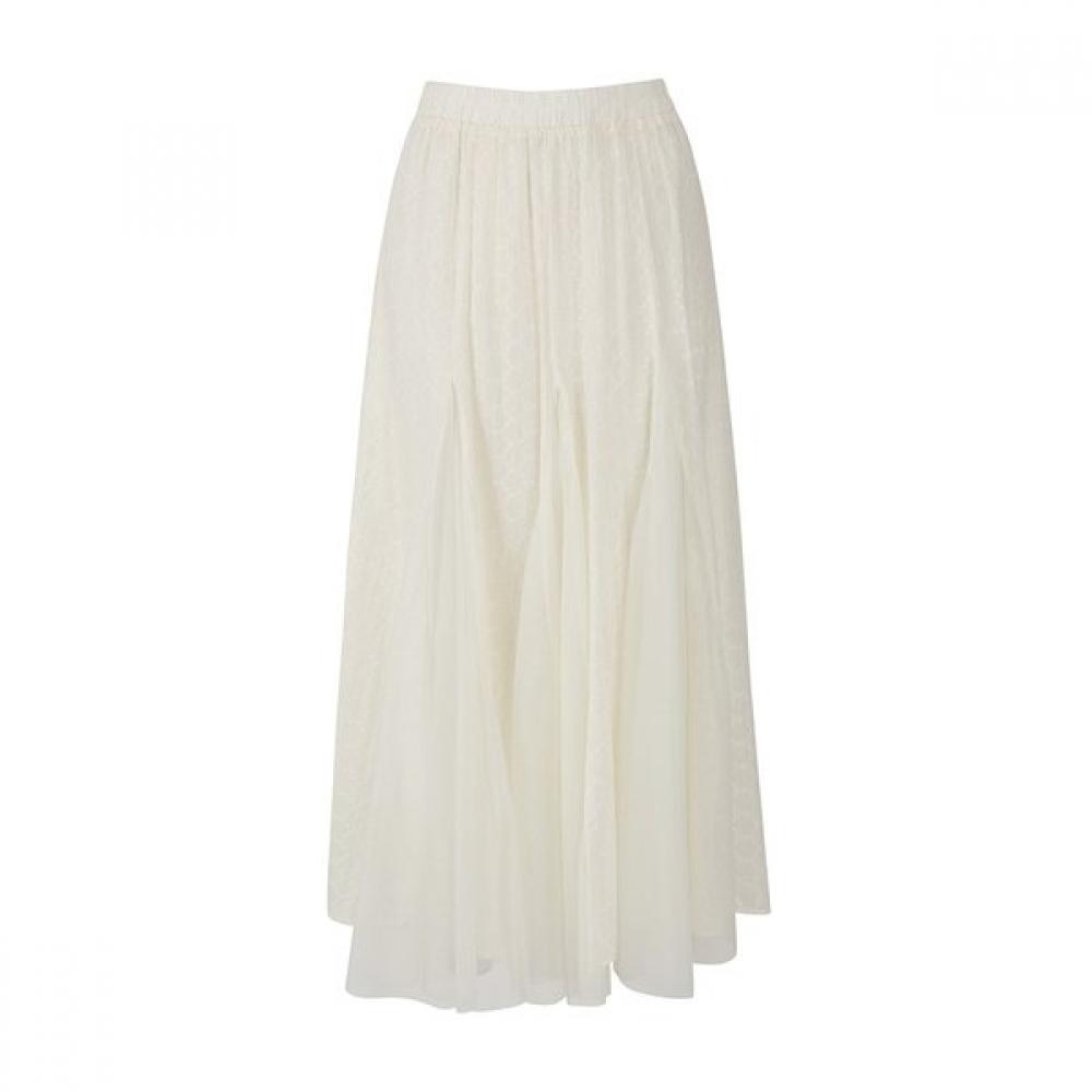GGPX New York Punching Lace Volume Chiffon Skirt  Gq4sk027f 