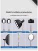 SL0288C Carbon Fiber Tripod: Portable Reverse-Fold Light Stand for Photography & Streaming