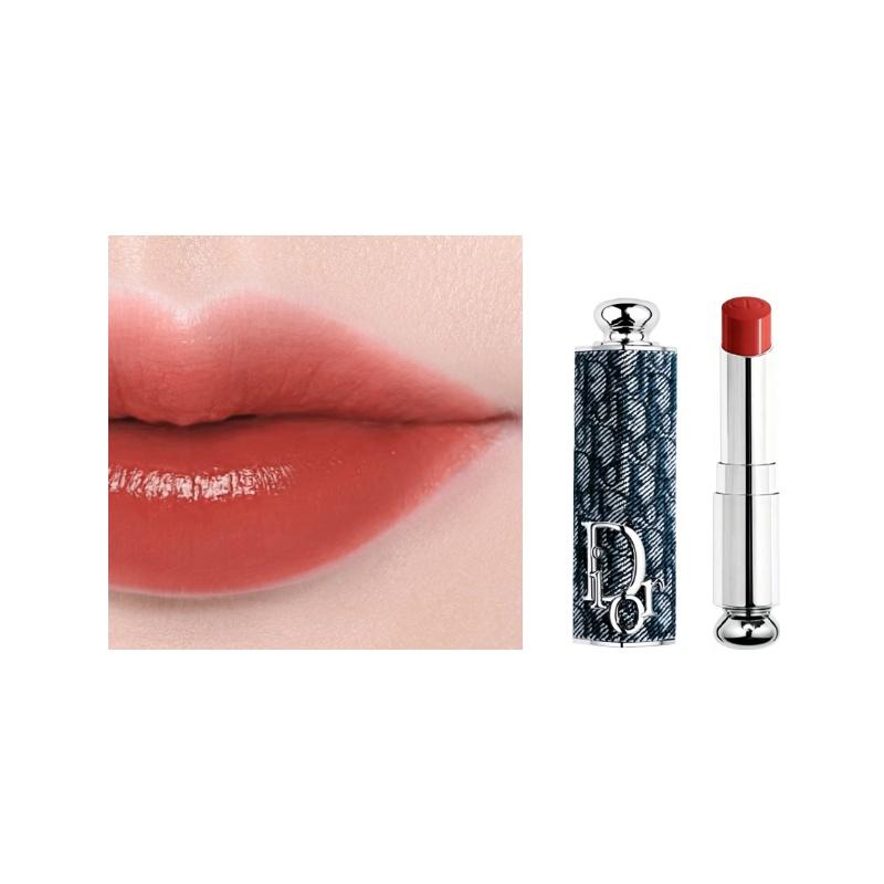 

DIOR Lipstick #740 Maple Leaf Dirty Orange + Presbyopia Denim Twill Shell No Gift Box Gift Bag красный